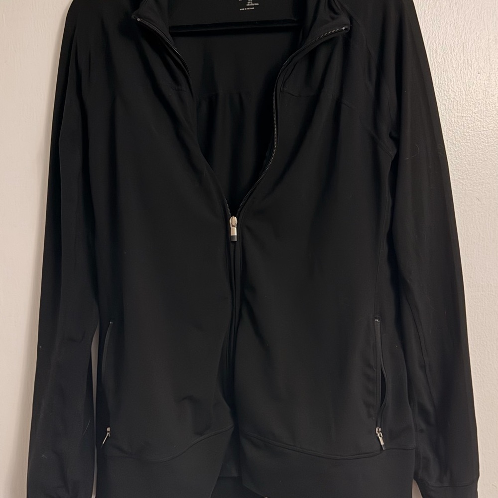 GAP Women's Black Full-Zip Jacket